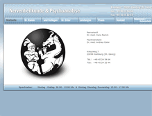 Tablet Screenshot of nervenarzt-hh.de